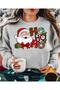 Unisex Santa Claus Christmas Themed Sweatshirt