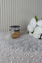 Silver Chiffon Ribbon 2.5 cm 20 m - Gift Wrapping, Wedding, Engagement, Trousseau, Gift, Decoration, Birthday, Party - 3