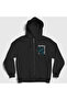 Unisex Black Eternal Blue Spiritbox Zippered Hooded Sweatshirt 581581Tt