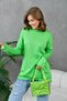 Basic Oversized Crew Neck Knitwear Sweater Aw25Kz0113 - 5