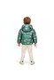 Girls Boys Children's Dinosaur Print Inner Plush Inflatable Coat - 6