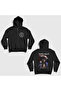 Unisex Black Flag Lamb of God Back Printed Zippered Hooded Sweatshirt 581808Tt
