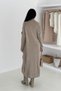 Maxiboy Turtleneck Slit Detailed Knitwear Dress Aw25El0025 - 4