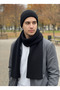 Men's Wool Winter Thessaloniki Knitted Beanie Scarf Two-Piece Set - 2