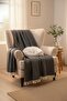 Single Natural Cotton, Soft Double Piqué, Sofa Cover , Multi-Purpose Cover 280X300 Cm.