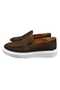 Large Size Lofer Men's Shoes Brown - 3