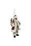 Standing Santa Decoration Gold 18cm - 2