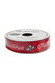 Christmas Satin Ribbon Red 1.7cmx10 yards