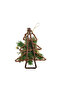 Hanging Rattan Tree Gold 23x6x30cm - 2