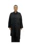 Plus Size Striped Buttoned Tunic Shirt Pants Oversized Women's Set - 2