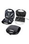 Electric Non-Stick 2-Slice Sandwich Maker & Toaster 750W, Fast Heating & Overheat Protect - 2
