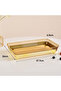 Decorative Tray Cosmetic Storage Case for Kitchen and Bathroom - 2