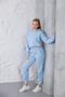 Women's 3-Ply Tracksuit Ka Hooded Ebe Blue - 2