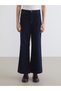 Wideleg Women's Jean Trousers - 2
