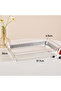 Decorative Tray Cosmetic Storage Case for Kitchen and Bathroom - 3