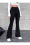 Spanish Leg High Waist Jean Pants - 3