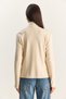 Women's Cream Halter Neck Inner Blouse Detailed Cardigan Th251006 60283834 - 7
