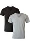 Men's Tagless Cotton V-Neck Undershirts, 2 Pack