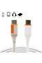 كابل شحن سريع 60 واط من USB-C إلى USB-C موديل DC35 للهواتف والأجهزة اللوحية وأجهزة الكمبيوتر المحمولة - 2