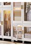 2 Layers Stylish Multi-Functional Storage Cabinet - 6