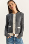 Women's Smoked Pleated Detailed Hair Knitted Sweater Th251007 60283835