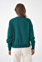 Women's Crew Neck Oversize Knitwear Sweater - 6