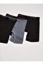 Men's Comfort Flex Fit Long Leg Total Support Pouch Boxer Briefs - 3 Pack - 2