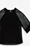 Girl Black Blouse - 6