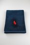 Boxing Glove Embroidered 100% Cotton Sportsman Towel - Navy Blue 50X100 cm Premium Boxer Towel - 3