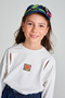 Girl White Blouse