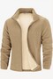Men's Ultra-Warm Fleece-Lined, Pocketed, Full-Zip Fleece Jacket