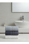Set of 6 Cotton 50X90 cm Soft & Absorbent Hand and Face Towels - 3