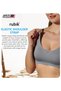 Sports Bra Non Wired Seamless Padded Comfortable For Yoga Gym Training Running Workout Fitness - 2