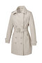Notch Lapel Midi Belted Coat - 3