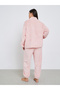 Fleece Full Zip Up Pocket Top and Pyjama Set - 5