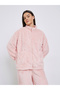 Fleece Full Zip Up Pocket Top and Pyjama Set - 2