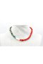 Choker Model Natural Red Coral Turquoise and Pearl Necklace - 4