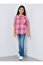 Teens Pink Checkered Shirt - 2