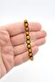 Macrame Model Certified Genuine Orange Drop Amber Bracelet - 5