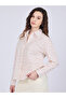 White Ditsy Heart Print Cotton Shirt - 3