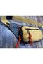 Unisex Ethnic Authentic Bohemian Daily Travel Waist Bag Multi-Pocket Water Resistant Mustard - 2