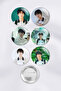 Weak Hero Class Oh Beom-Seok (Hong Kyung) Bag Ornament Pin Button Badge Set (6 Pcs)