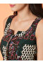 Waist Tie-Up Peplum Crop Top and Palazzos Co-Ords - 4