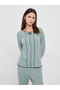 Pipping Detail T-Shirt and Long Pyjama Set - 2