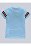 Boys Blue Graphic Print Cotton T-Shirt - 2
