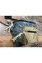 Rez Ethnic Authentic Bohemian Waist Bag Daily Travel Usable Large Volume Khaki - 2