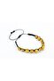 Macrame Model Certified Genuine Yellow Drop Amber Bracelet - 4
