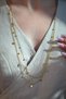 Star Charm Detailed Steel Long Necklace - 7