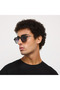 48MM Grey Geometric Sunglasses 30S-000408-0607 - 5