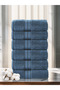 6 - Pcs Premium Hand Towels (40x70cm) 600 GSM 100% Combed Cotton